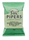 CIDER VINEGAR & SEA SALT CRISPS, PIPERS