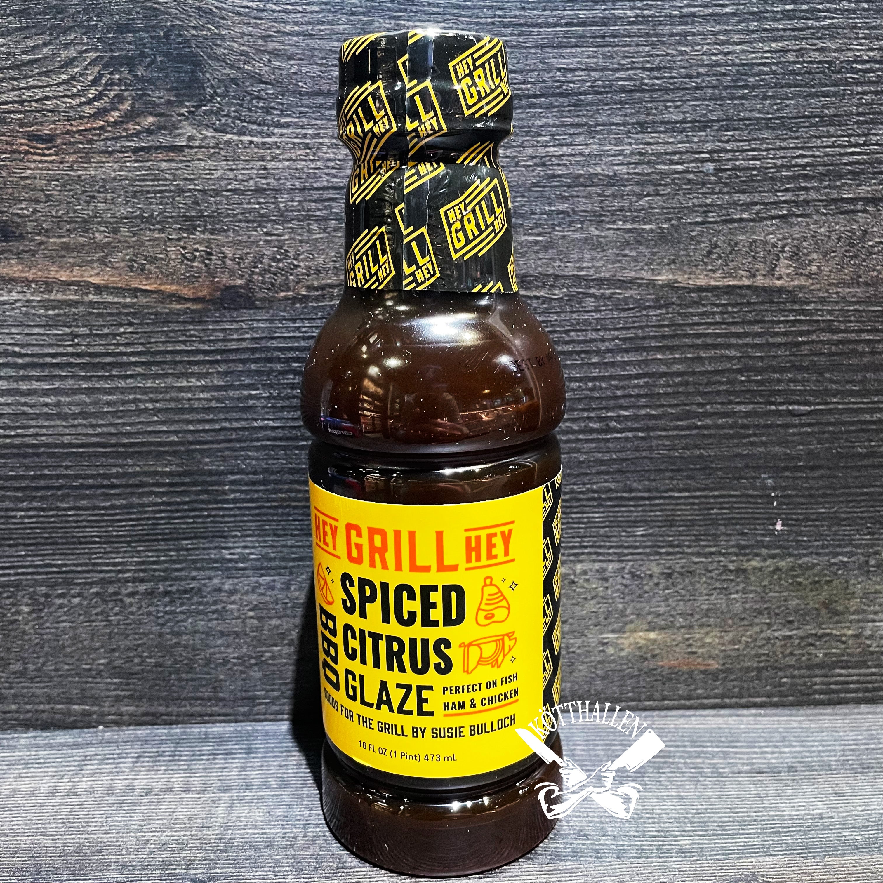 SPICED CITRUS BBQ-GLAZE, HEY GRILL