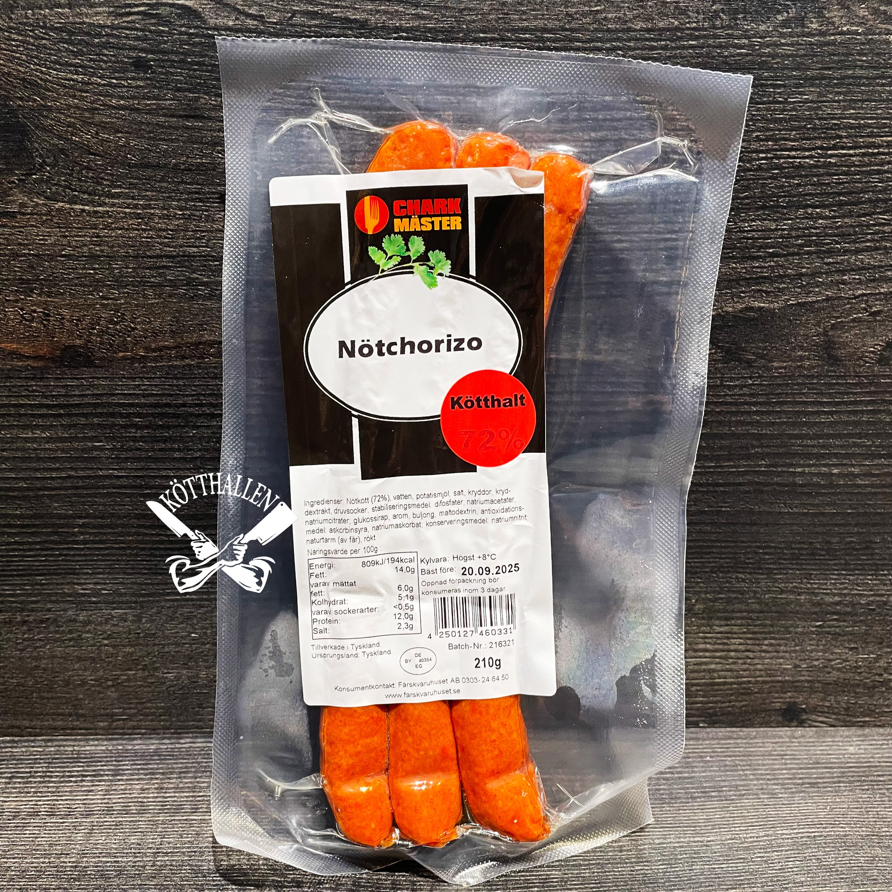 NÖTCHORIZO, CHARKMÄSTER