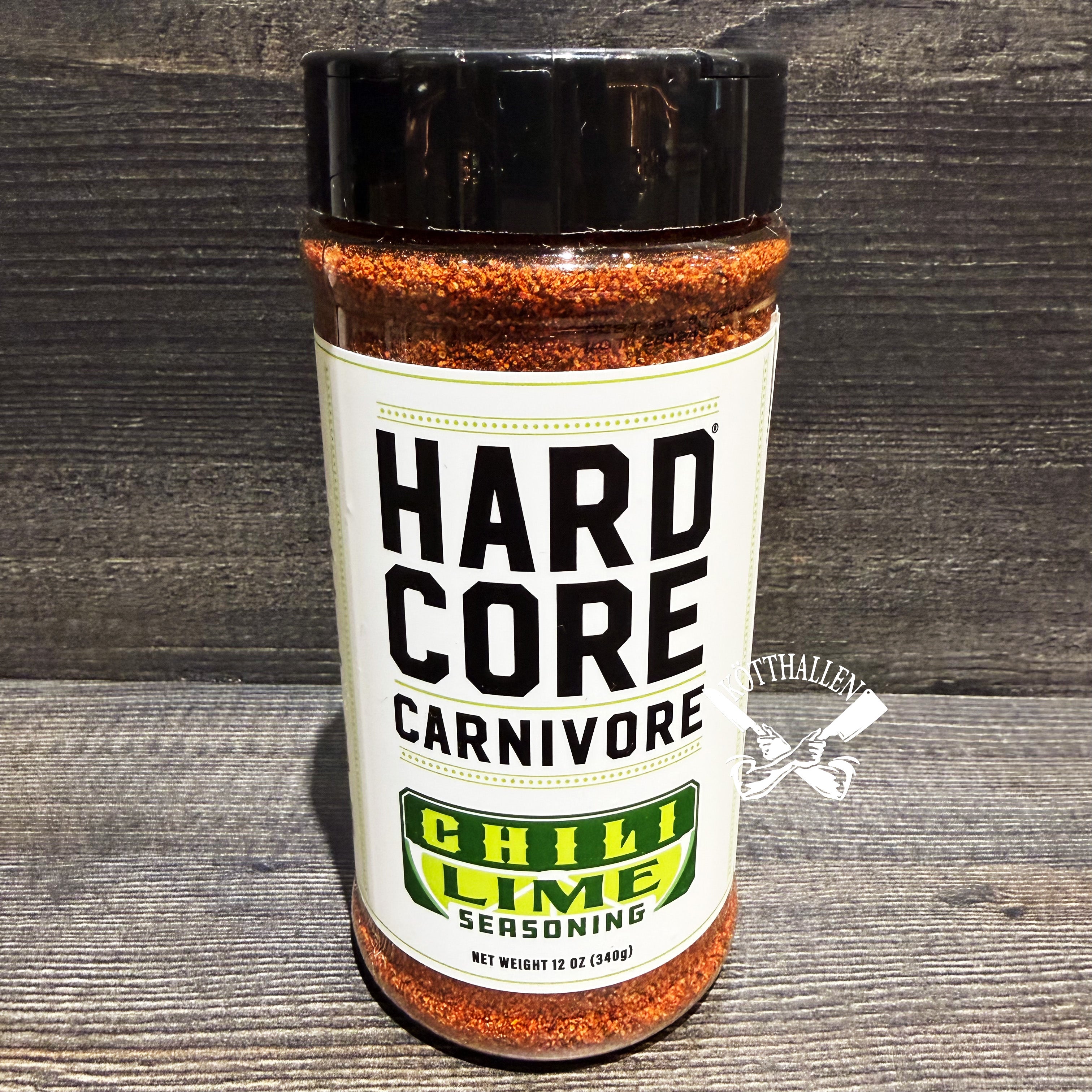 HARDCORE CARNIVORE CHILI LIME SEASONING, HARDCORE CARNIVORE