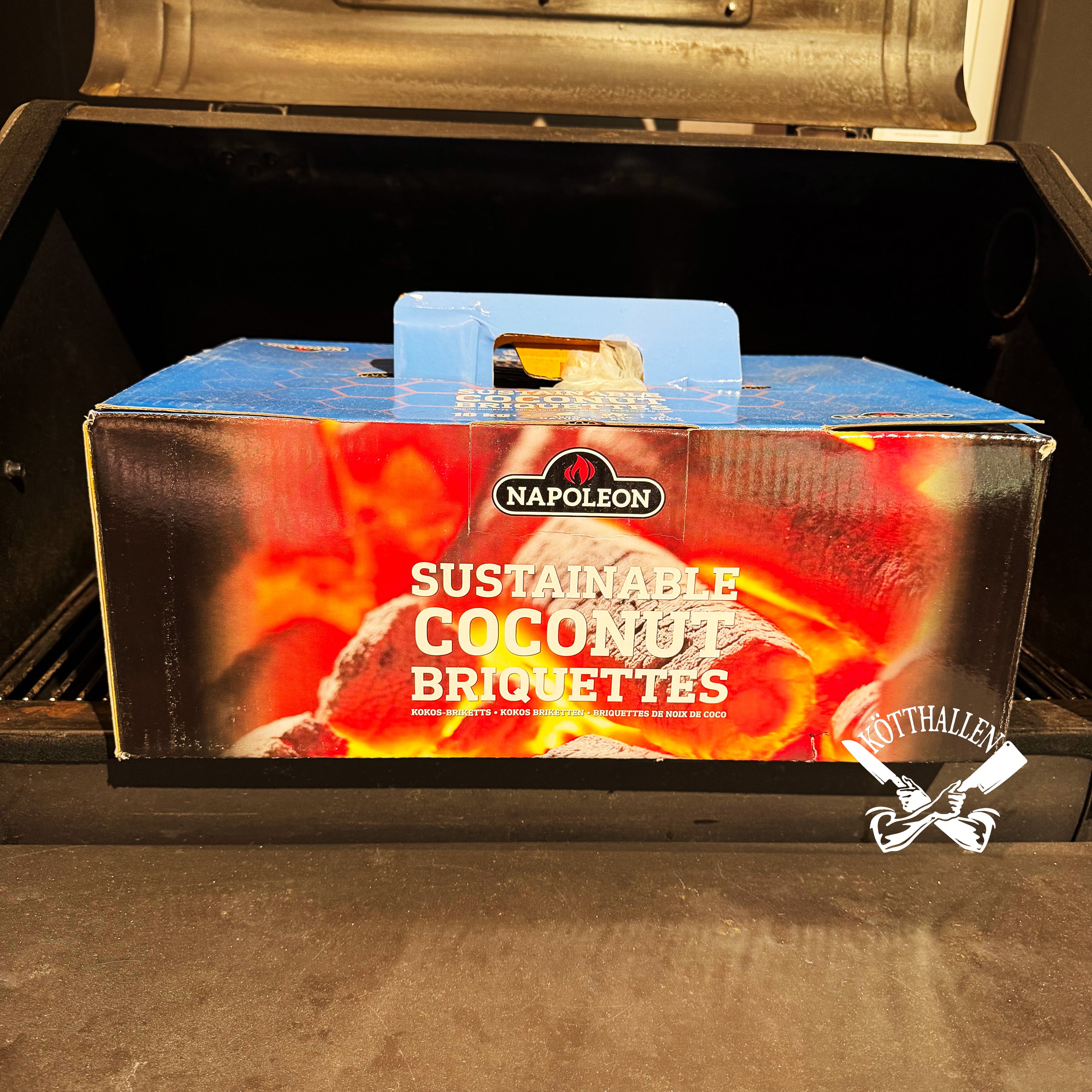SUSTAINABLE COCONUT BRIQUETTES, NAPOLEON