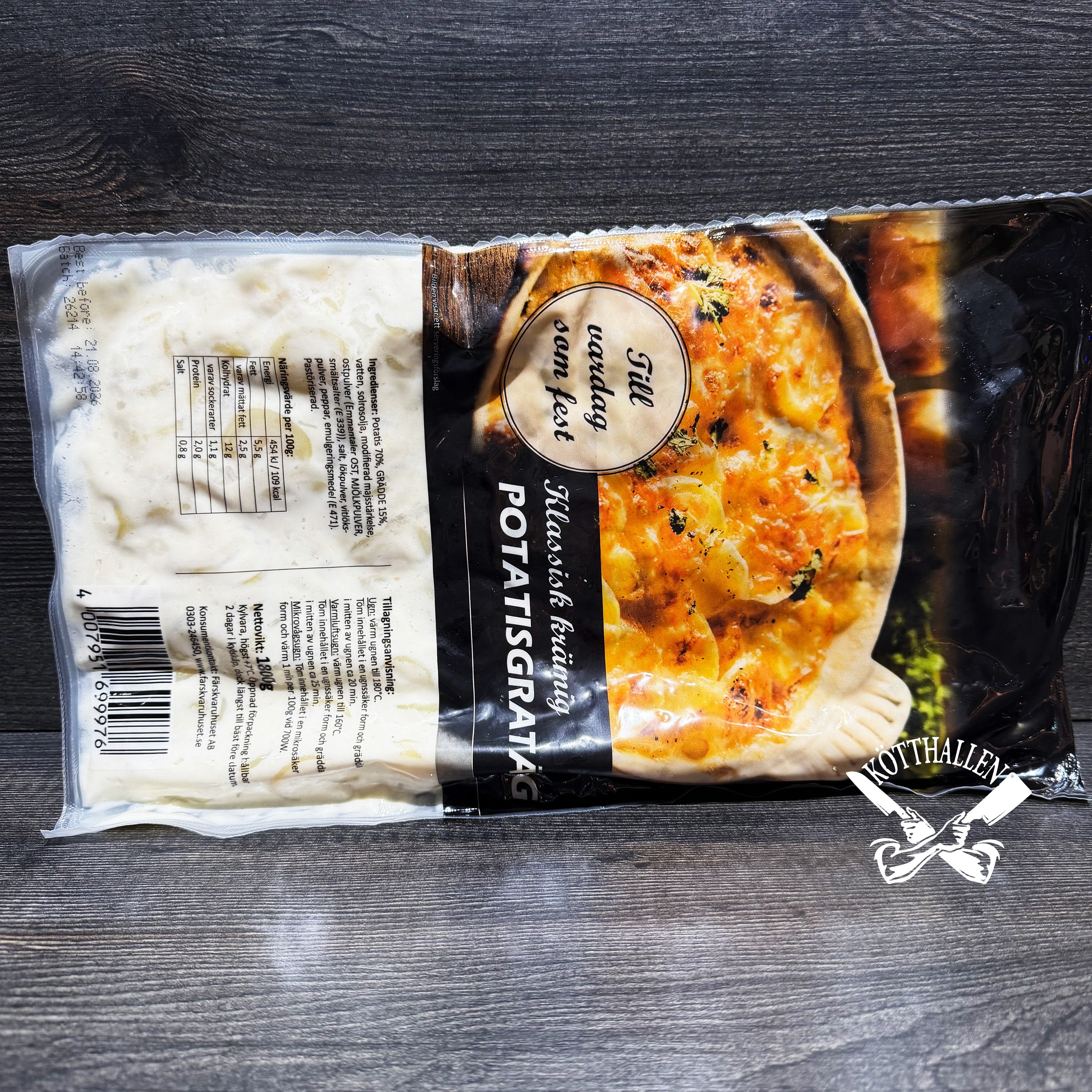 KLASSISK KRÄMIG POTATISGRATÄNG