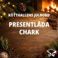 -HEMLEVERANS- PRESENTLÅDA CHARK