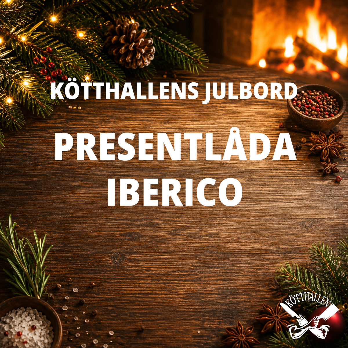 -HEMLEVERANS- PRESENTLÅDA IBERICO