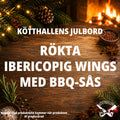 -HEMLEVERANS- RÖKTA PIG WINGS MED BBQ-SÅS