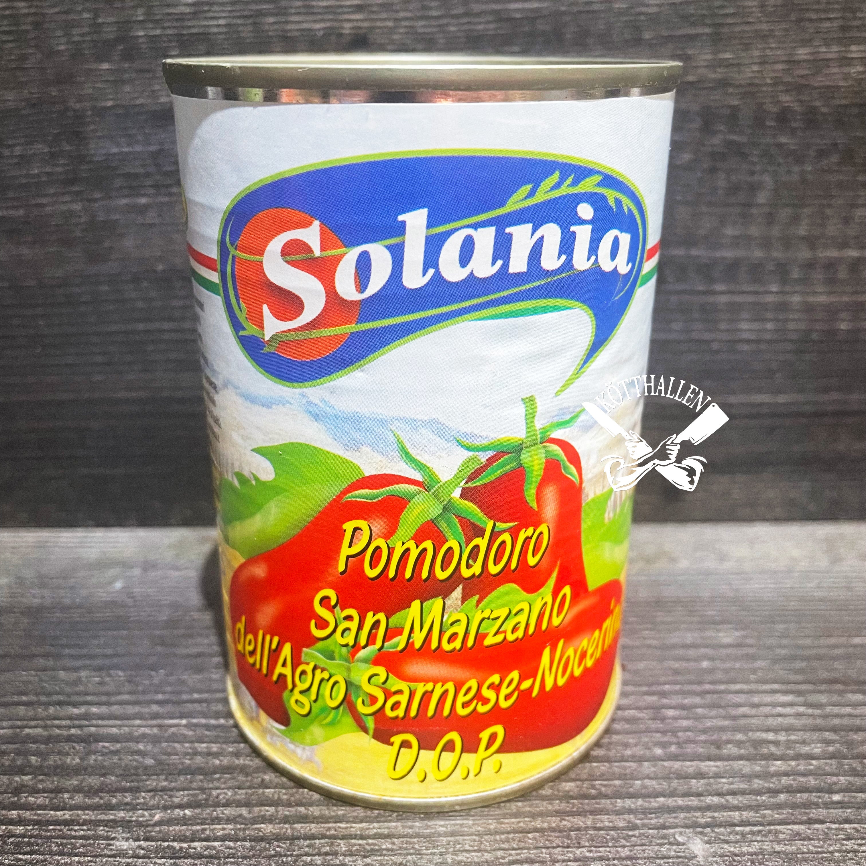 POMODORO SAN MARZANO D.O.P., SOLANIA