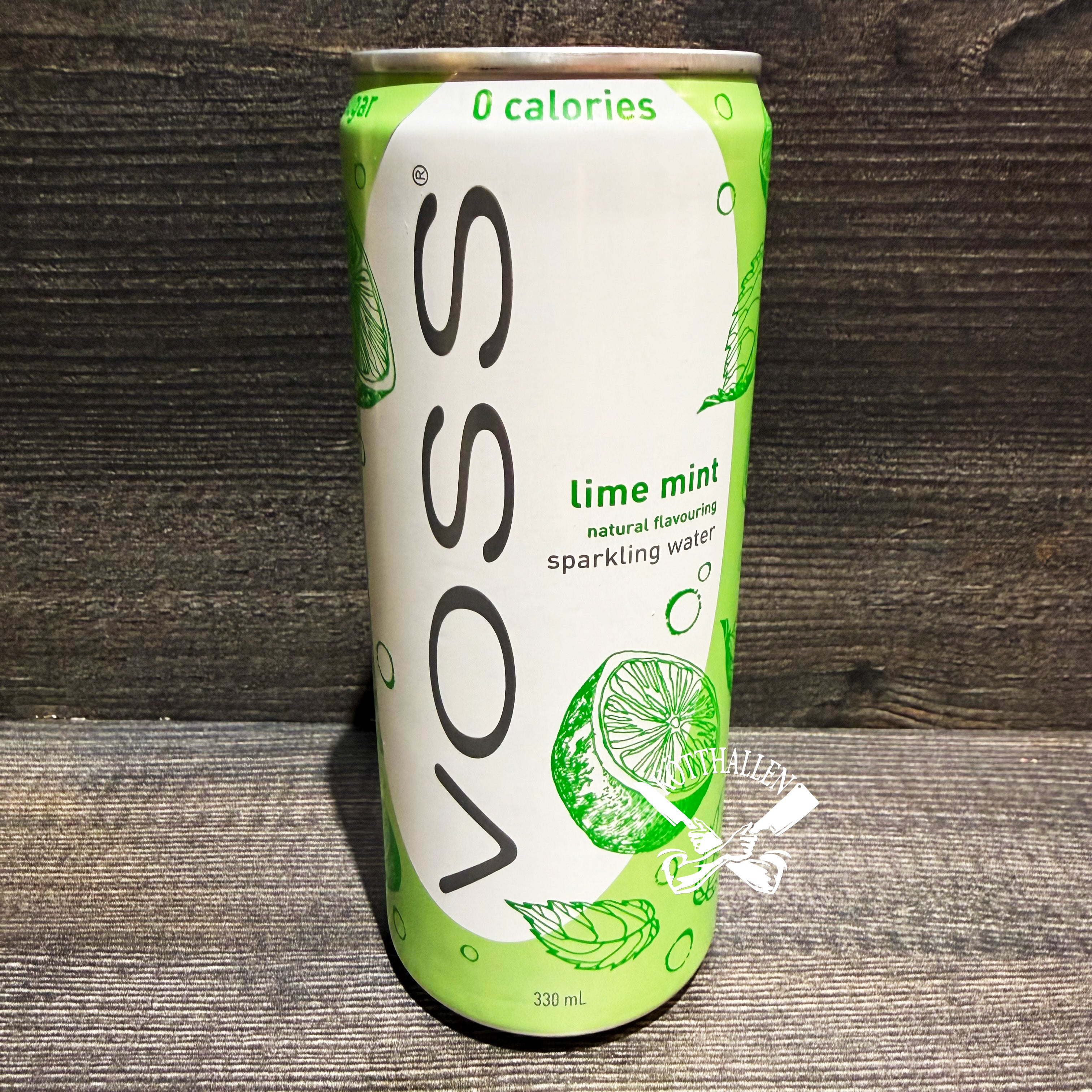 SPARKLING WATER LIME MINT, VOSS